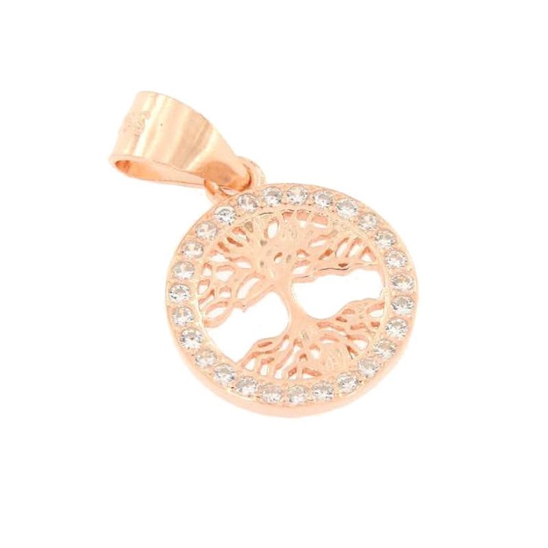 CIONDOLO ARGENTO ZIRCONE
