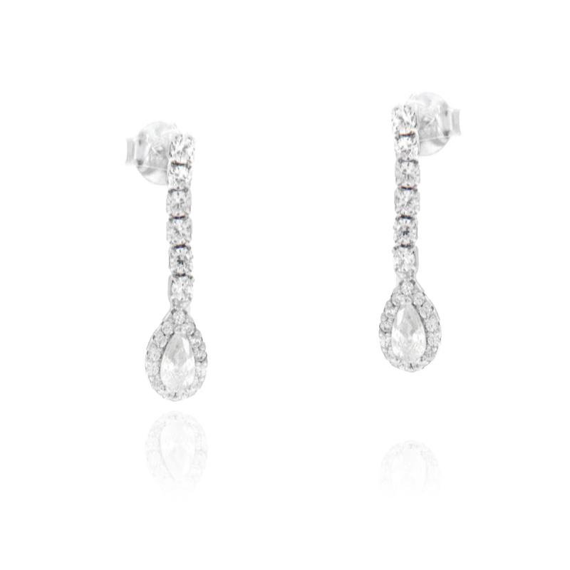 ORECCHINO ARGENTO ZIRCONE