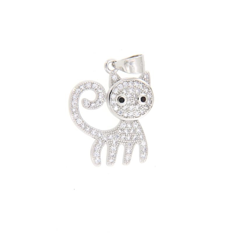 CIONDOLO ARGENTO ZIRCONE