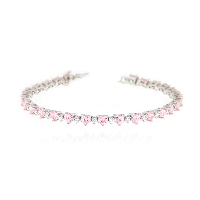 BRACCIALE ARGENTO TENNIS