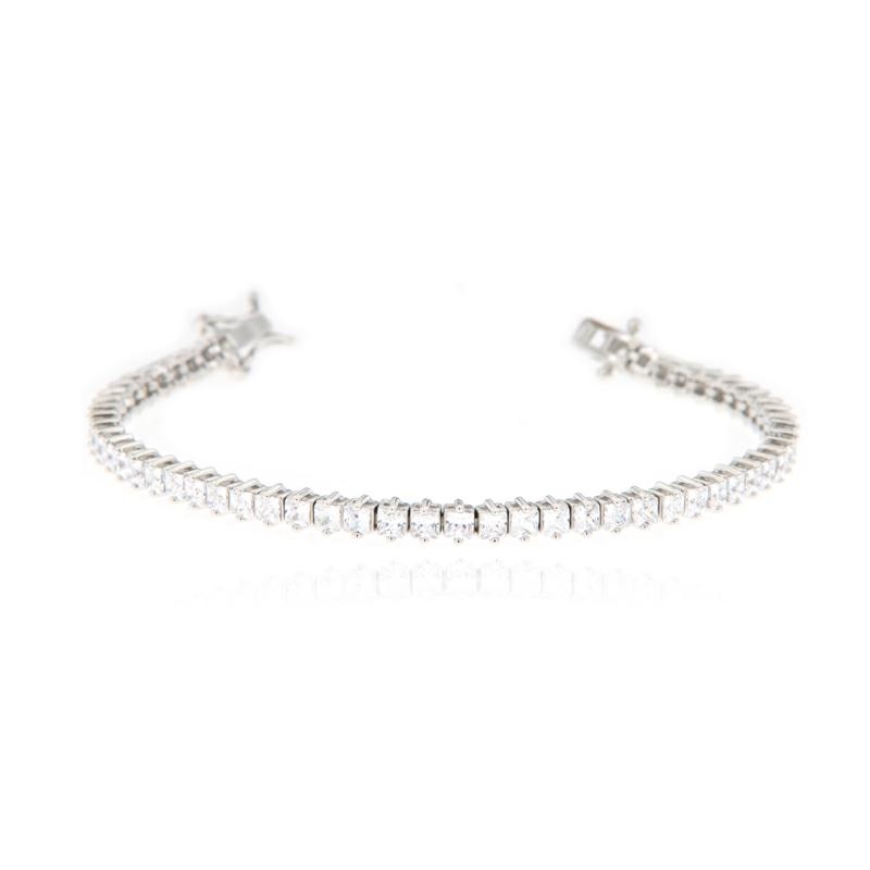 BRACCIALE ARGENTO ZIRCONE TENNIS