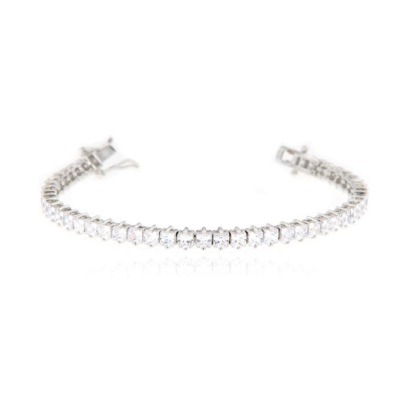 BRACCIALE ARGENTO ZIRCONE TENNIS