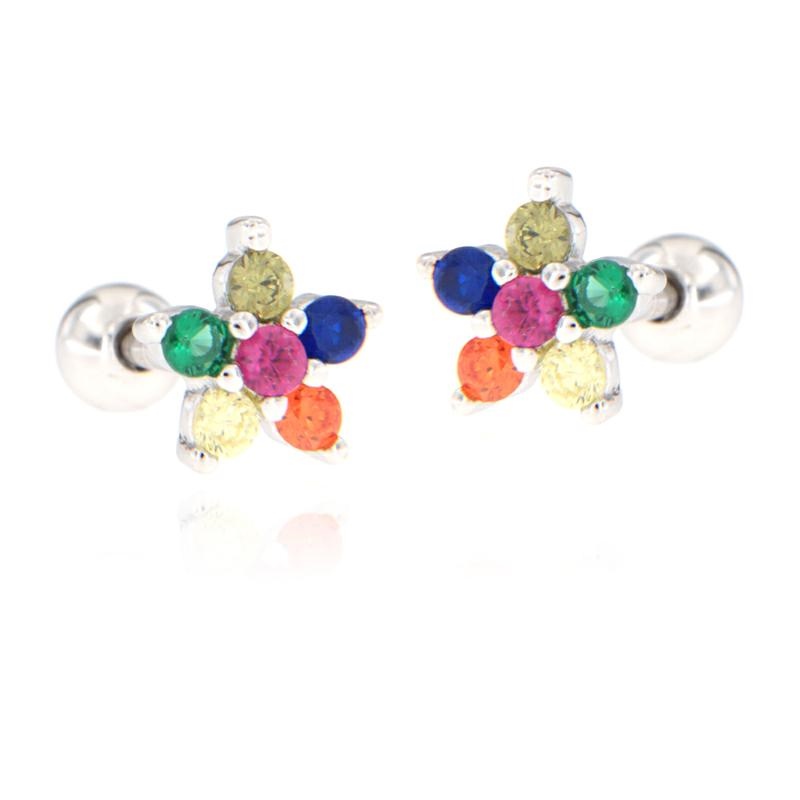 PIERCING ARGENTO ZIRCONE 3PZ