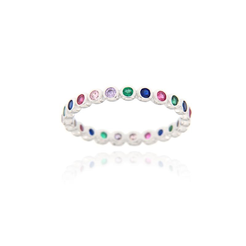 ANELLO ARGENTO ZIRCONE