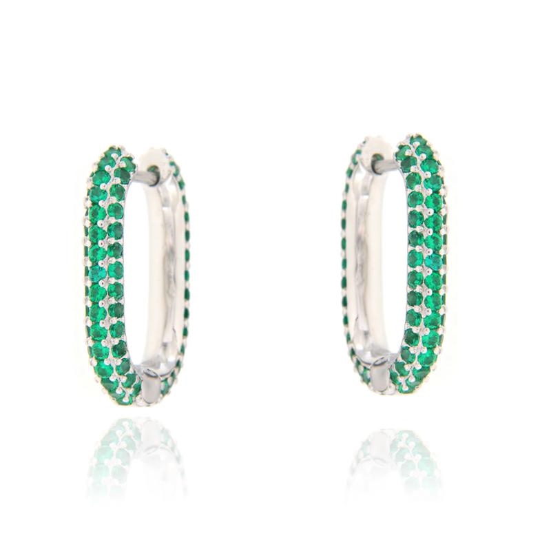 ORECCHINO ARGENTO ZIRCONE
