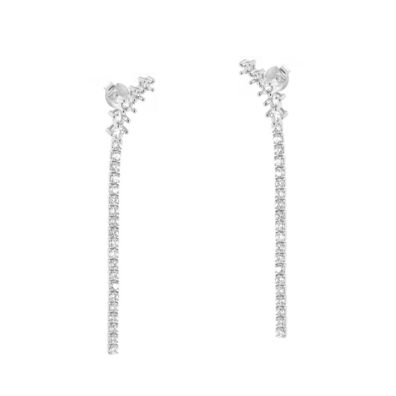 ORECCHINO ARGENTO ZIRCONE