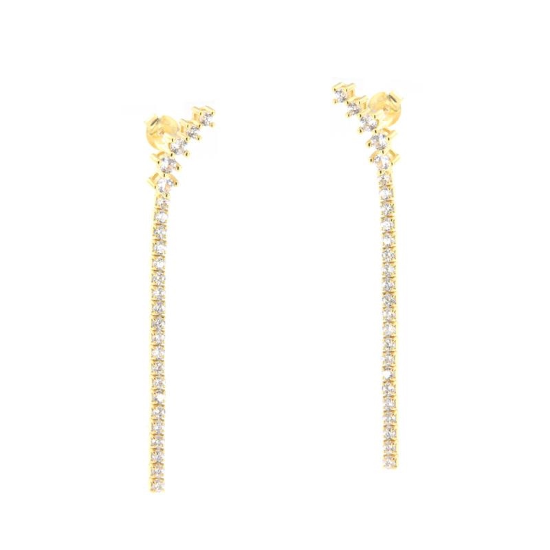ORECCHINO ARGENTO ZIRCONE