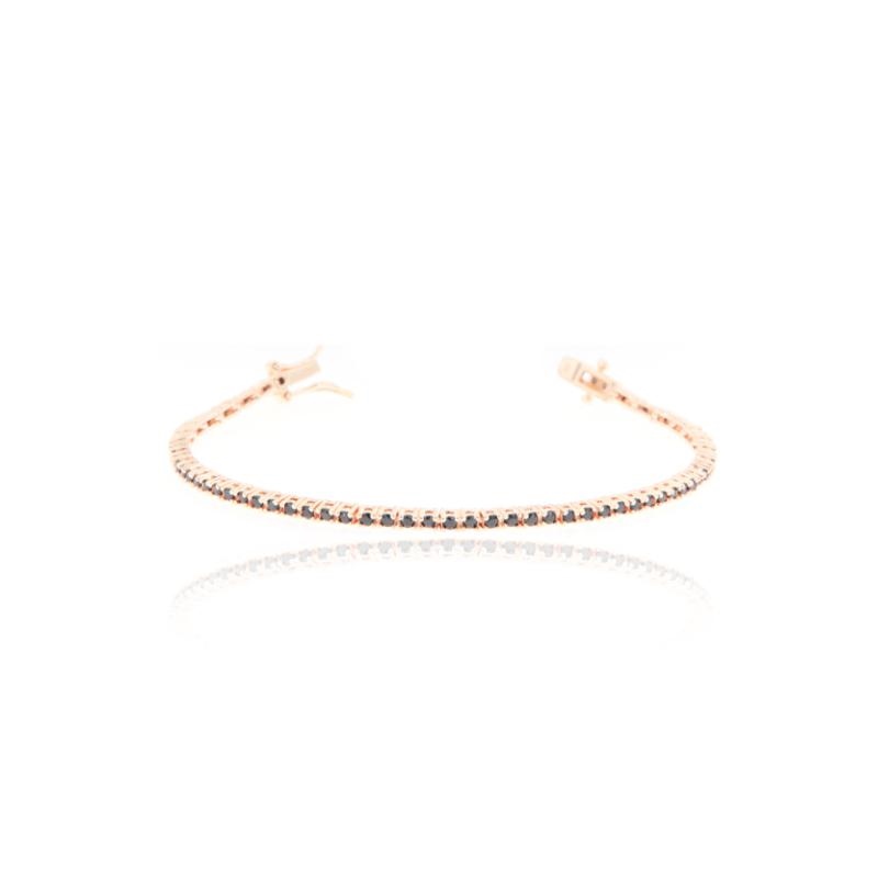 BRACCIALE ARGENTO ZIRCONE TENNIS