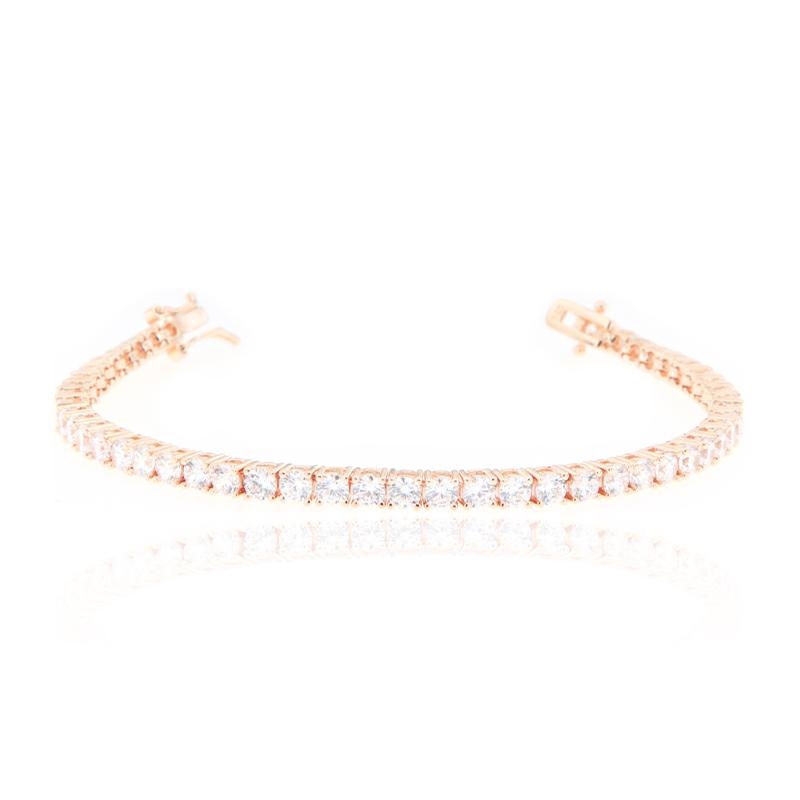 BRACCIALE ARGENTO ZIRCONE TENNIS