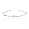 BRACCIALE ARGENTO ZIRCONE TENNIS