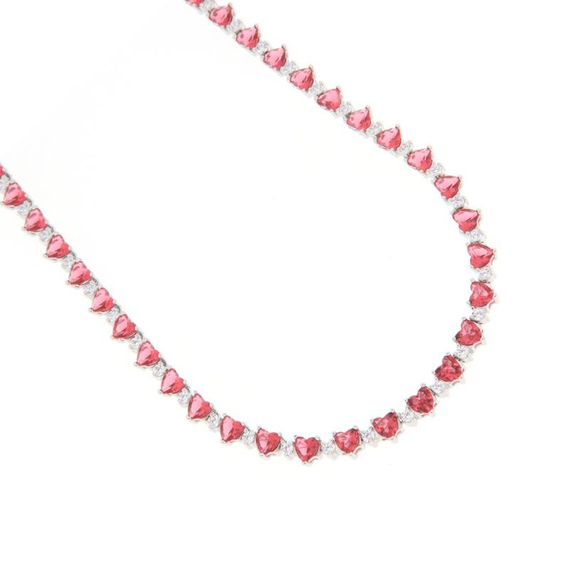 COLLIER ARGENTO TENNIS