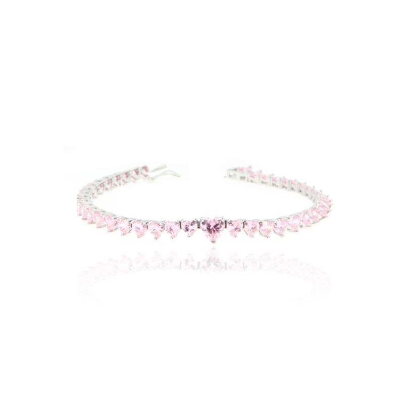 BRACCIALE ARGENTO ZIRCONE TENNIS