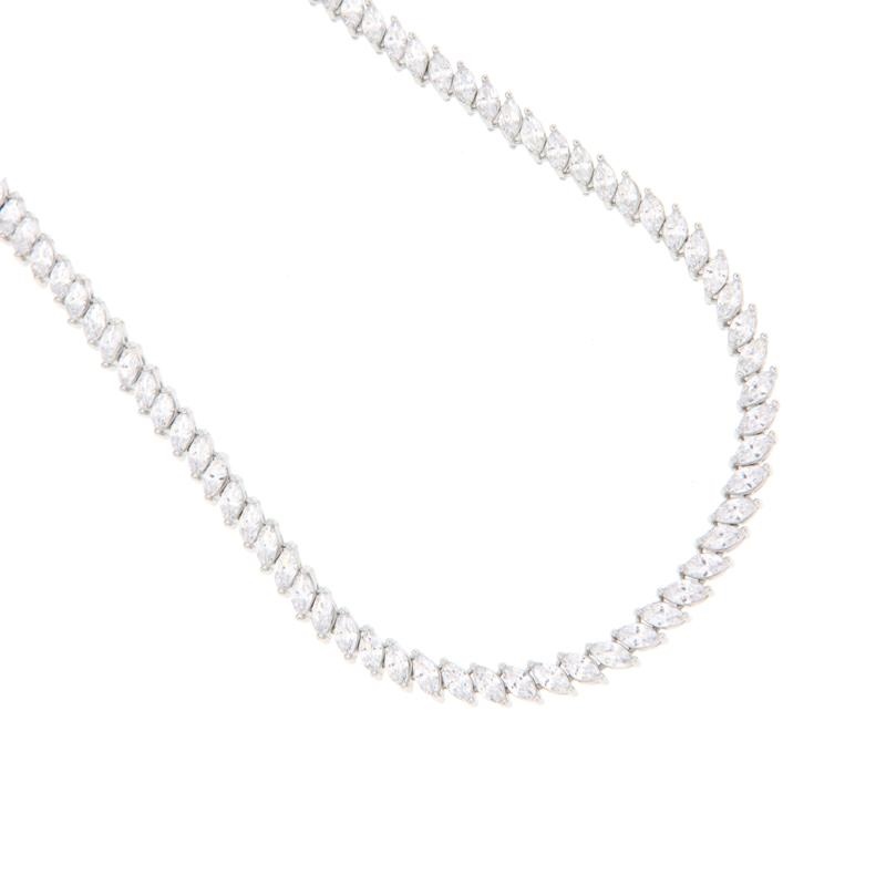 COLLIER ARGENTO ZIRCONE TENNIS