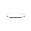 BRACCIALE ARGENTO TENNIS