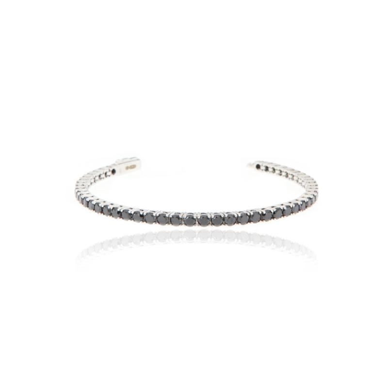 BRACCIALE ARGENTO ZIRCONE TENNIS