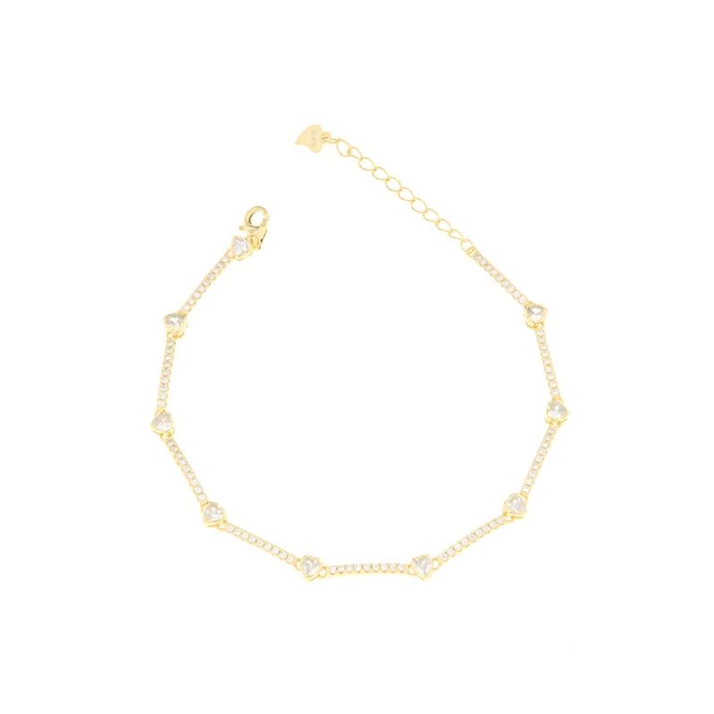 BRACCIALE ARGENTO ZIRCONE