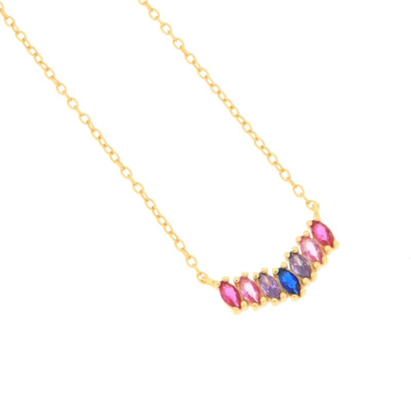COLLIER ARGENTO ZIRCONE