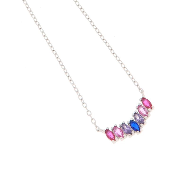 COLLIER ARGENTO ZIRCONE