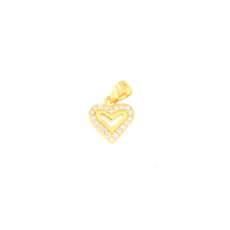 CIONDOLO ARGENTO ZIRCONE
