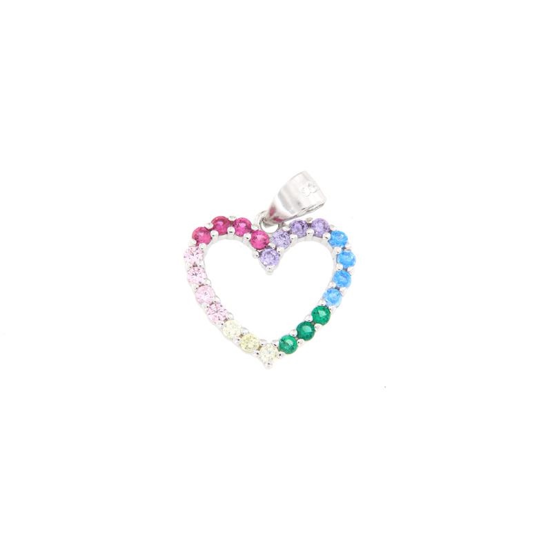 CIONDOLO ARGENTO ZIRCONE