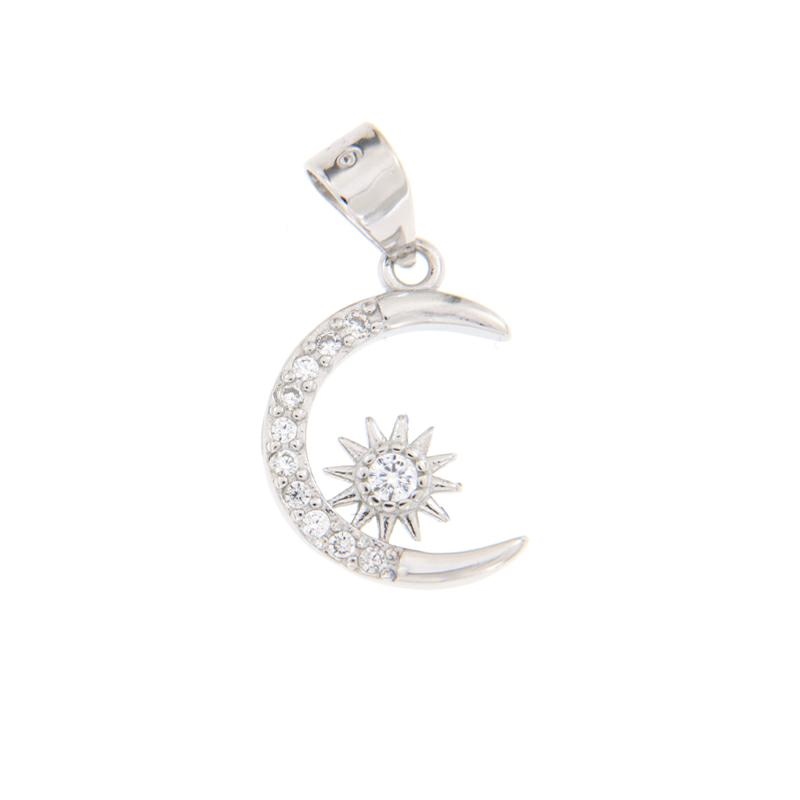 CIONDOLO ARGENTO ZIRCONE