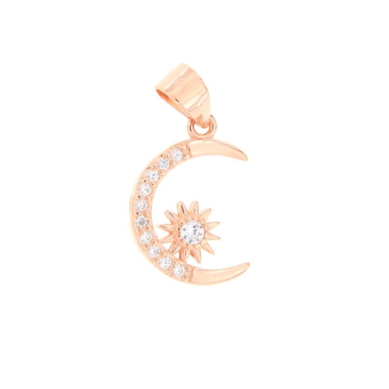 CIONDOLO ARGENTO ZIRCONE