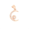 CIONDOLO ARGENTO ZIRCONE