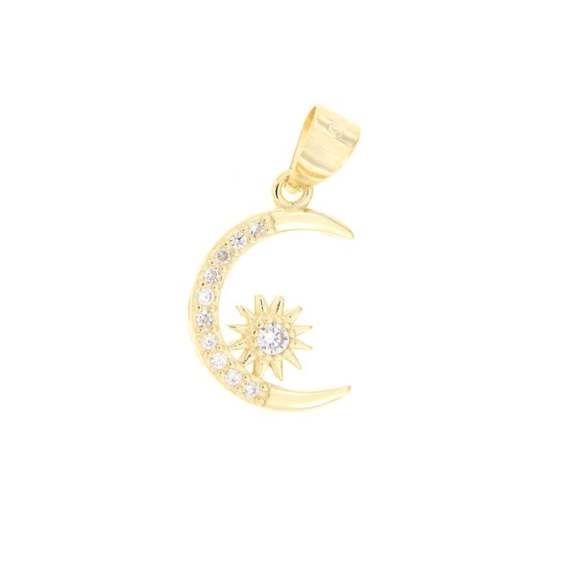 CIONDOLO ARGENTO ZIRCONE