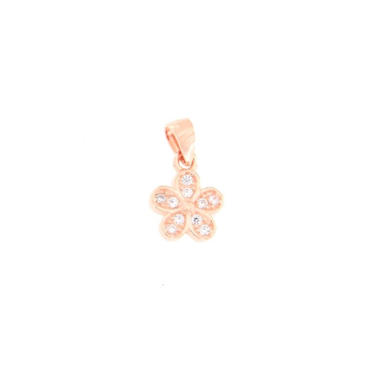 CIONDOLO ARGENTO ZIRCONE