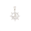 CIONDOLO ARGENTO ZIRCONE