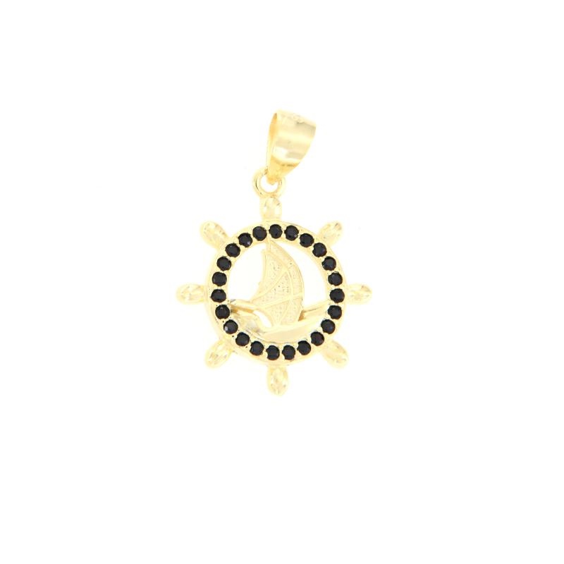 CIONDOLO ARGENTO ZIRCONE