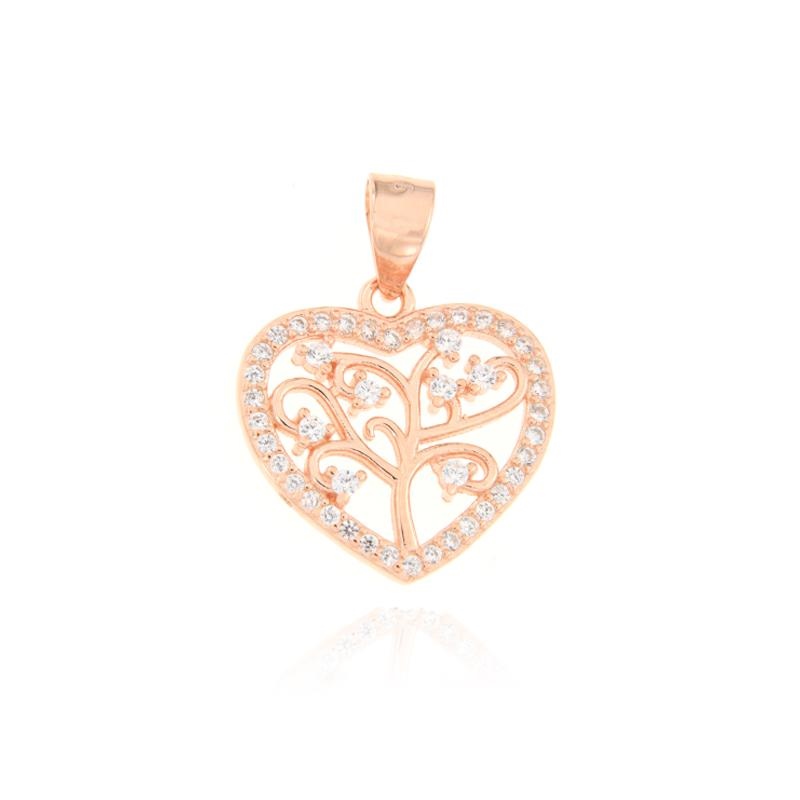 CIONDOLO ARGENTO ZIRCONE