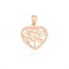 CIONDOLO ARGENTO ZIRCONE