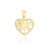 CIONDOLO ARGENTO ZIRCONE