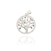 CIONDOLO ARGENTO ZIRCONE