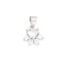 CIONDOLO ARGENTO ZIRCONE