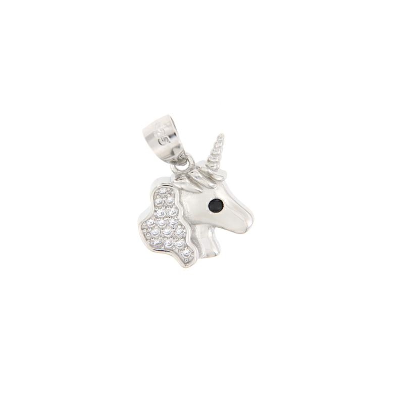 CIONDOLO ARGENTO ZIRCONE