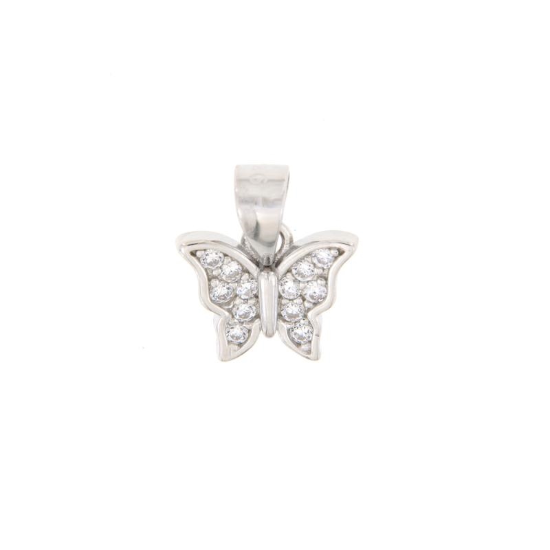 CIONDOLO ARGENTO ZIRCONE