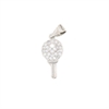 CIONDOLO ARGENTO ZIRCONE