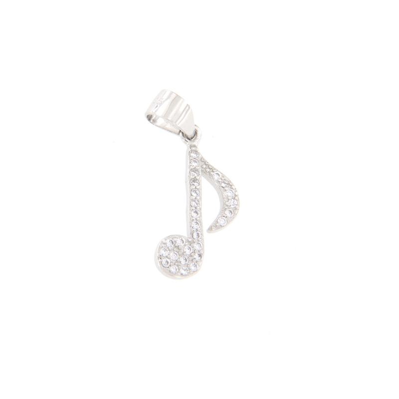 CIONDOLO ARGENTO ZIRCONE
