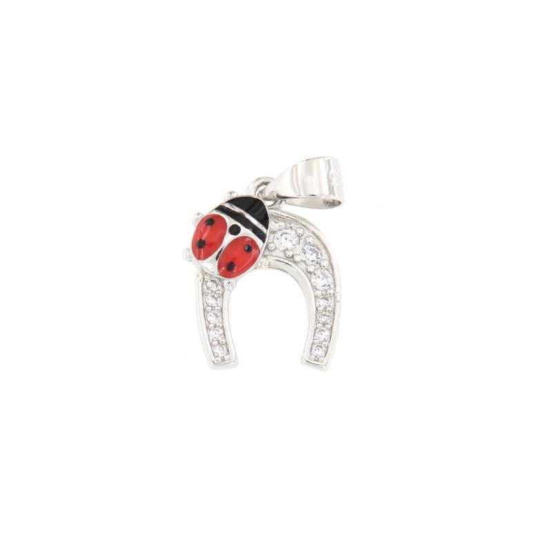 CIONDOLO ARGENTO ZIRCONE