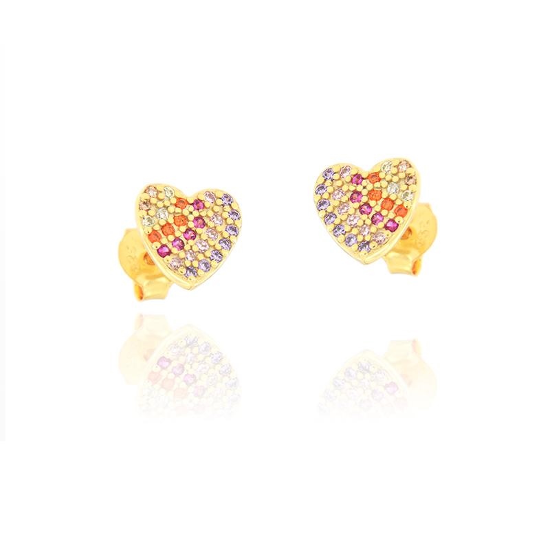 ORECCHINO ARGENTO ZIRCONE 3PZ