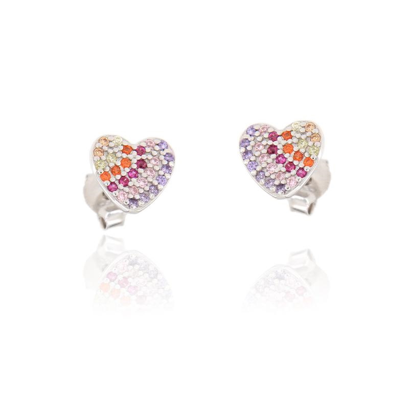 ORECCHINO ARGENTO ZIRCONE 3PZ