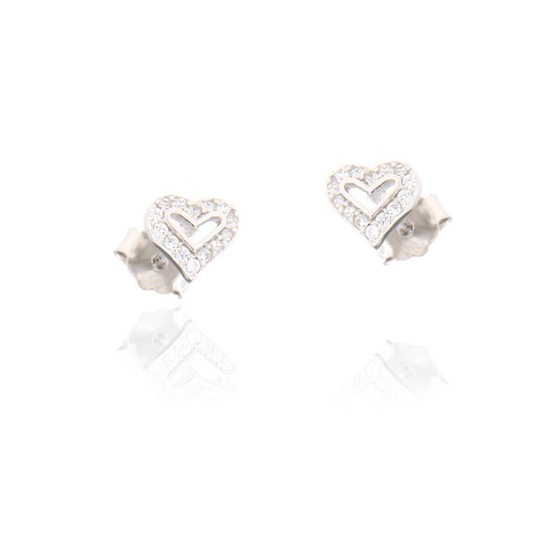 ORECCHINO ARGENTO ZIRCONE 3PZ