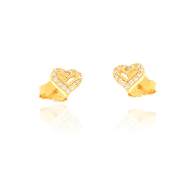 ORECCHINO ARGENTO ZIRCONE 3PZ