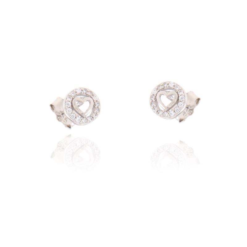 ORECCHINO ARGENTO ZIRCONE 3PZ