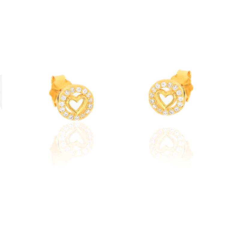 ORECCHINO ARGENTO ZIRCONE 3PZ