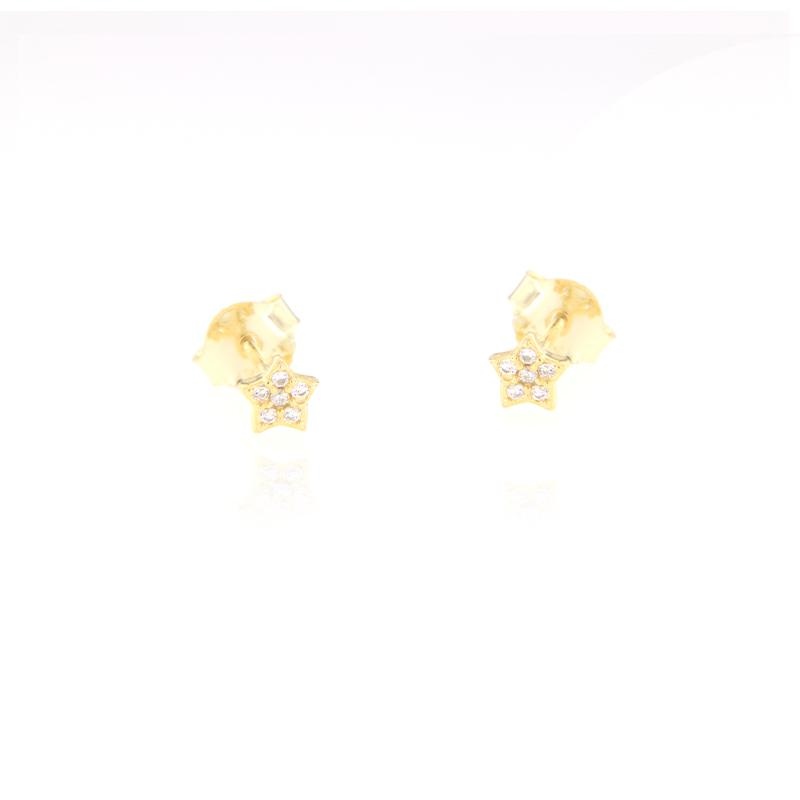 ORECCHINO ARGENTO ZIRCONE 3PZ