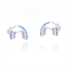 ORECCHINO ARGENTO ZIRCONE 3PZ