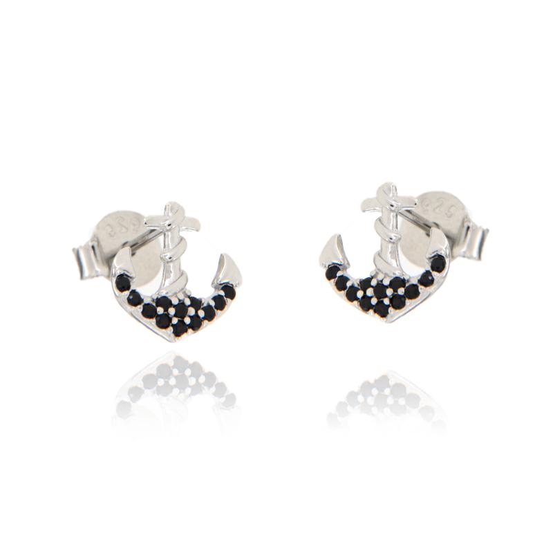 ORECCHINO ARGENTO ZIRCONE 3PZ